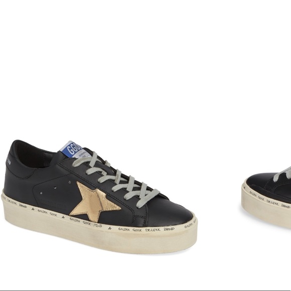 Golden Goose Shoes - Golden Goode Metallic Star Low-top Sneakers